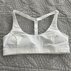 Lululemon White Sports Bra